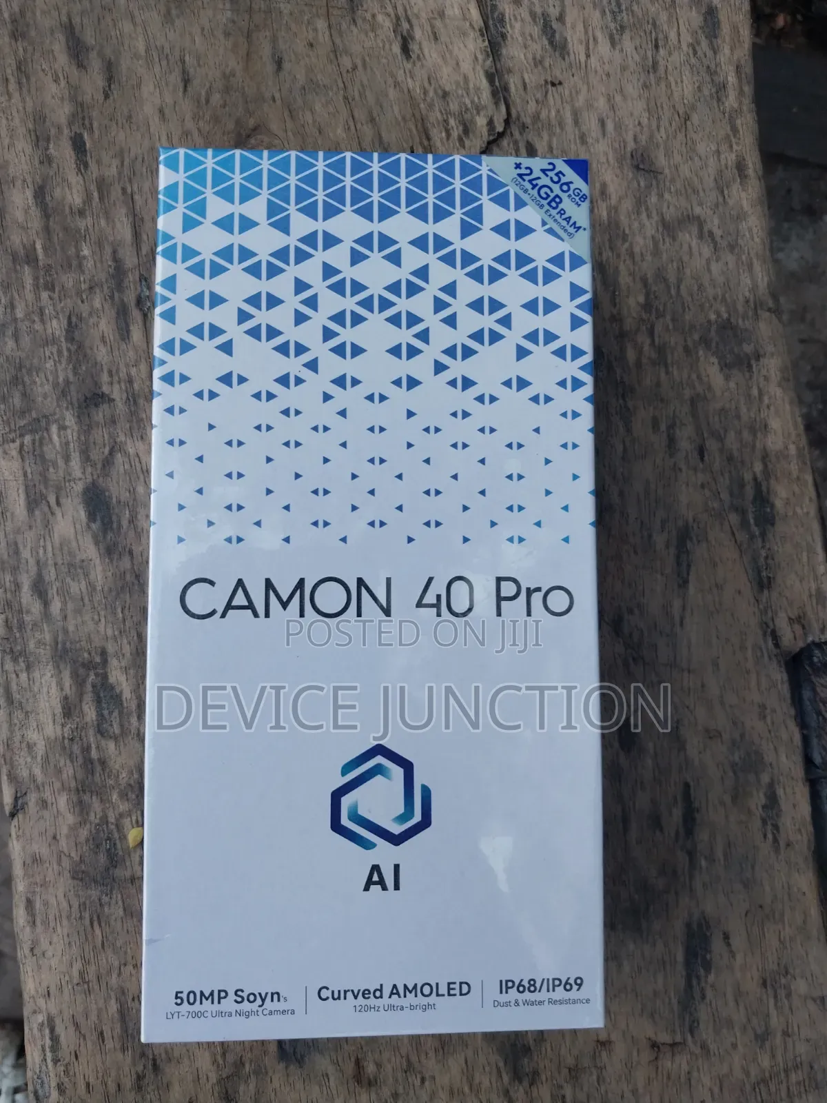 New Tecno Camon 40 Pro 5G 256 GB Black