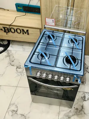 Zealous Best Volcano 4-Burner Gas Cooker 50x50 Oven With Grill