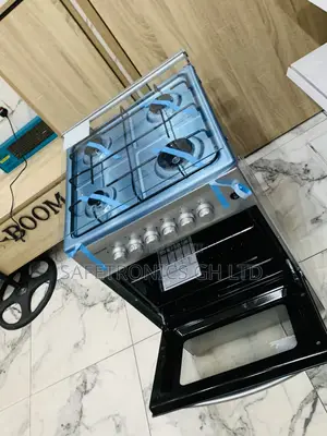 Shop Elegant Volcano 4-Burner Gas Cooker Oven With Grill 50x50