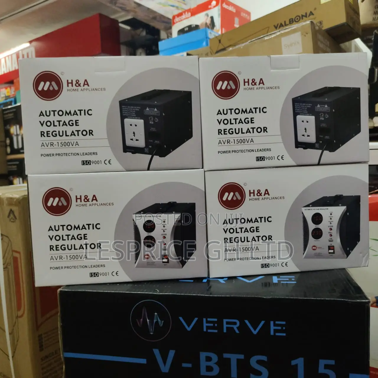 Super Efficient Automatic Voltage Regulator Avr-1500va From H A