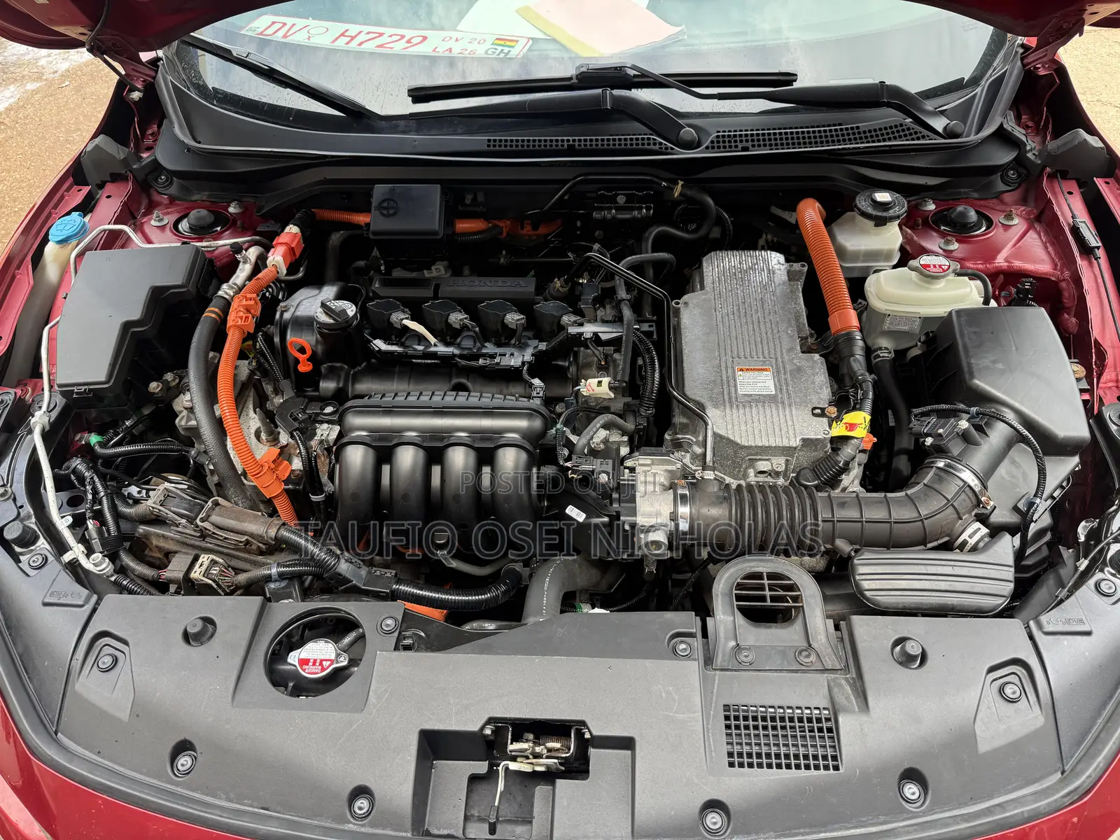 Honda Insight EX 2022 Burgundy