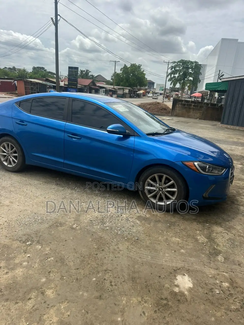 Hyundai Elantra 2017 Blue