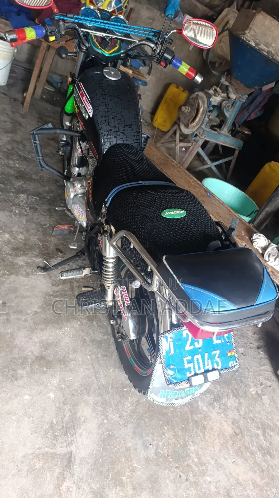 Haojue HJ125-8K 2025 Black