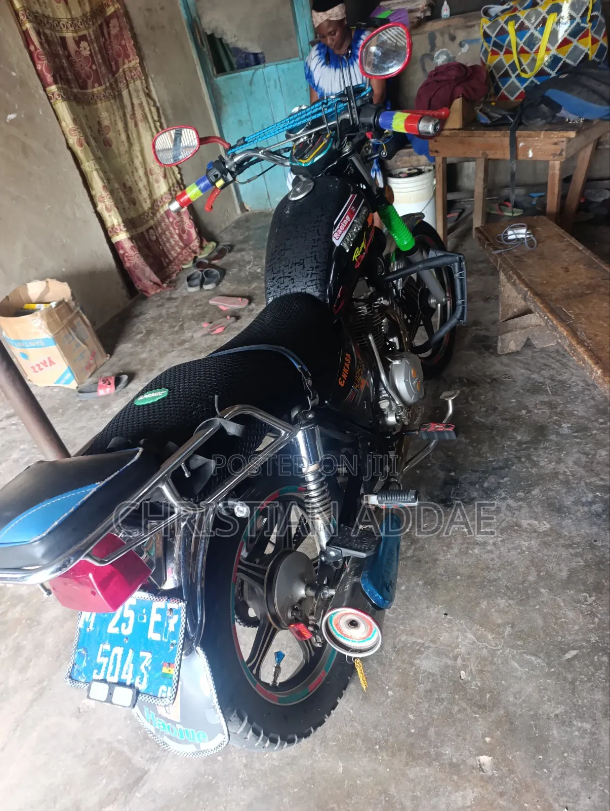 Haojue HJ125-8K 2025 Black