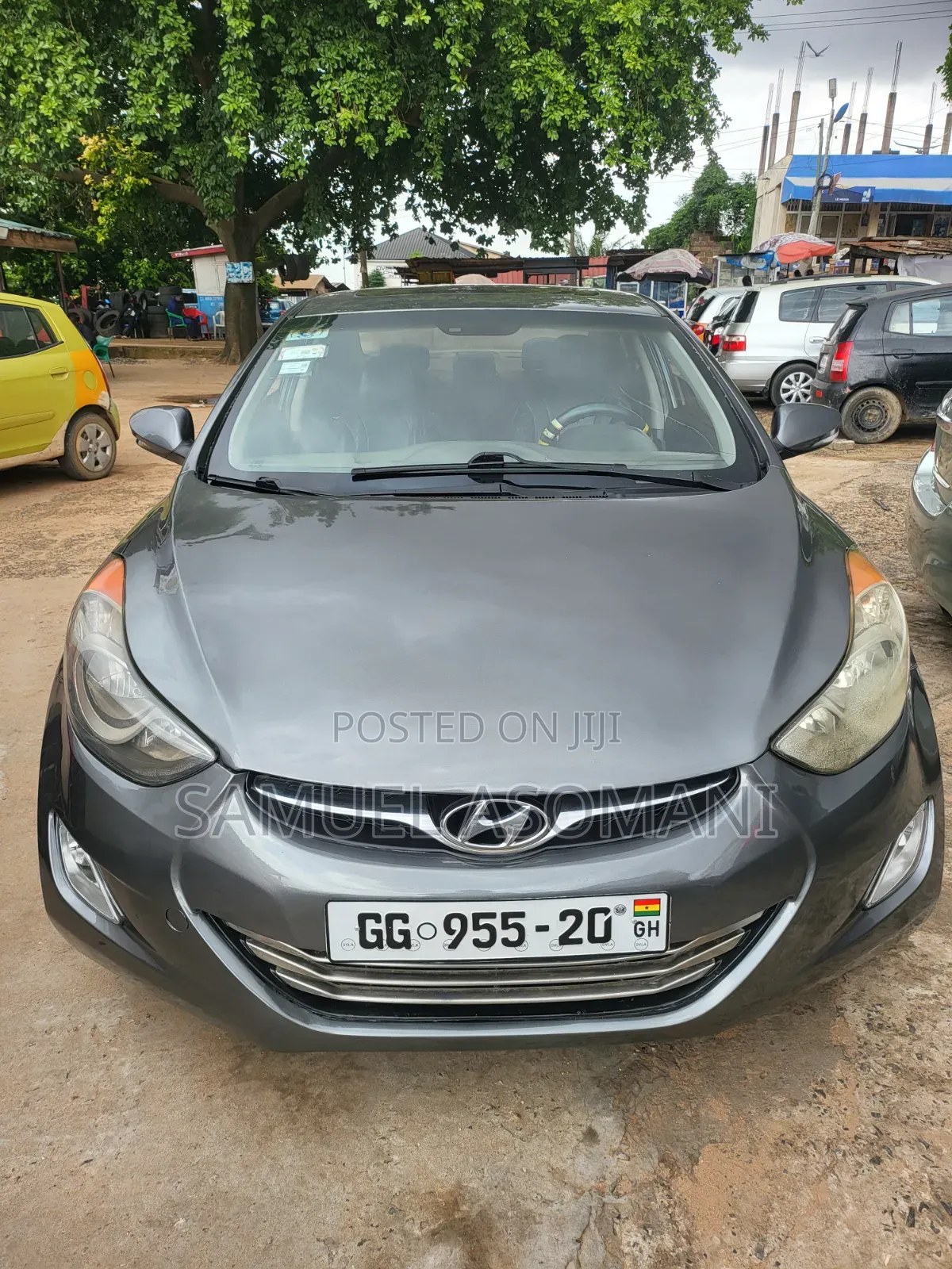 Hyundai Elantra 2012 Gray