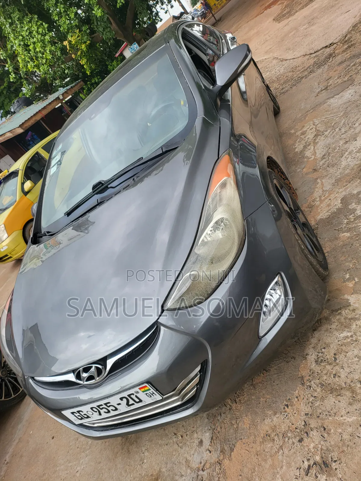 Hyundai Elantra 2012 Gray