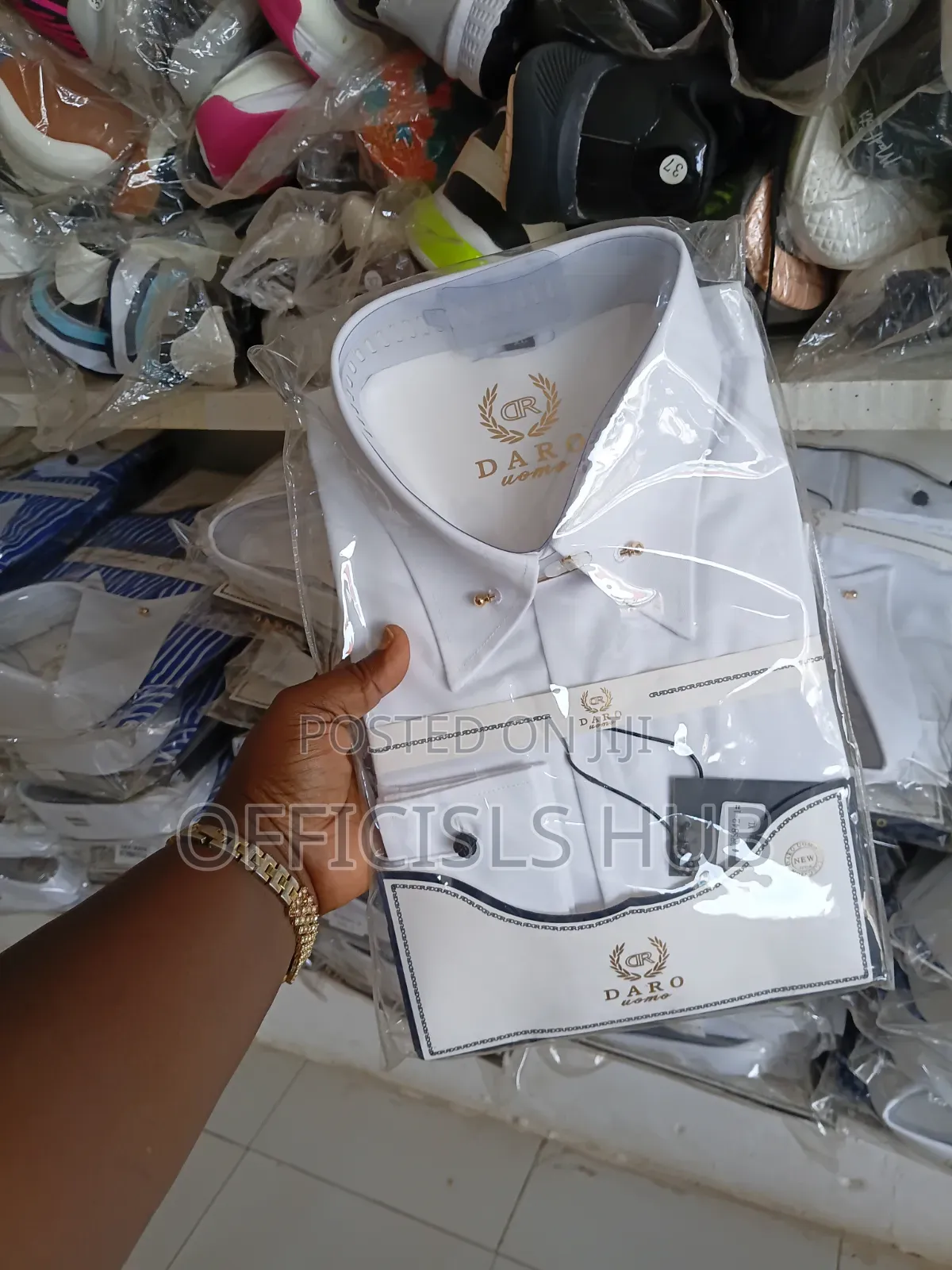 White Daro Men Shirt