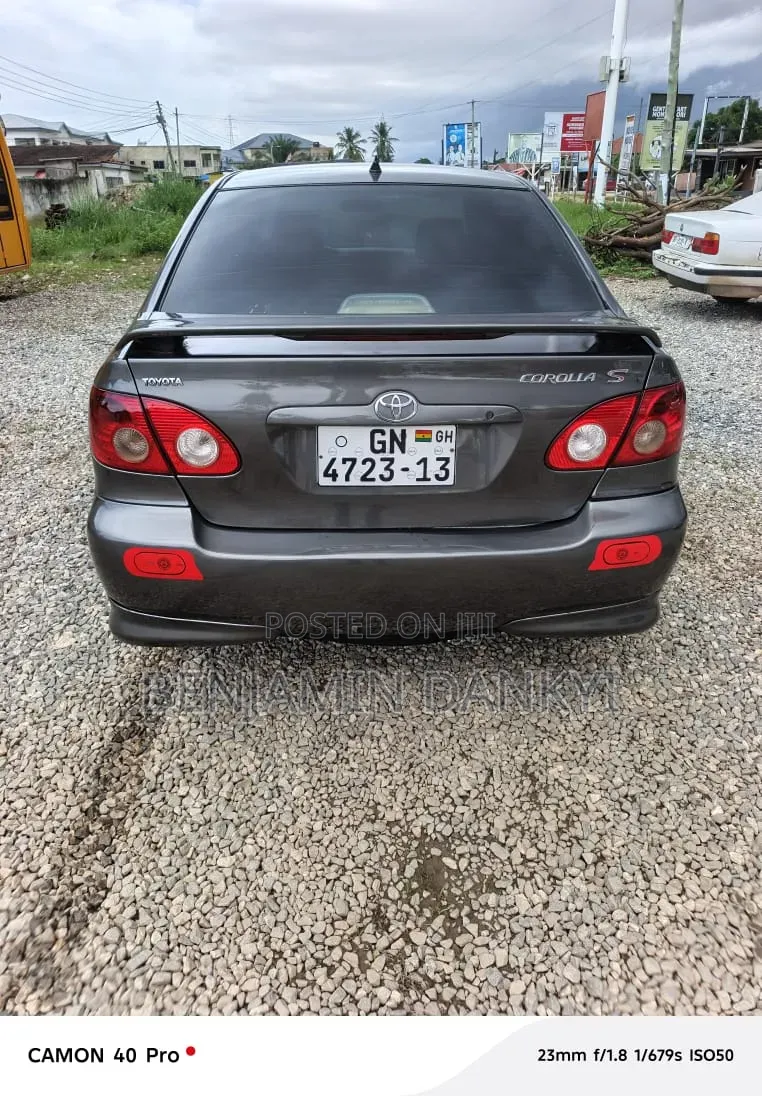 Toyota Corolla 2007 Black