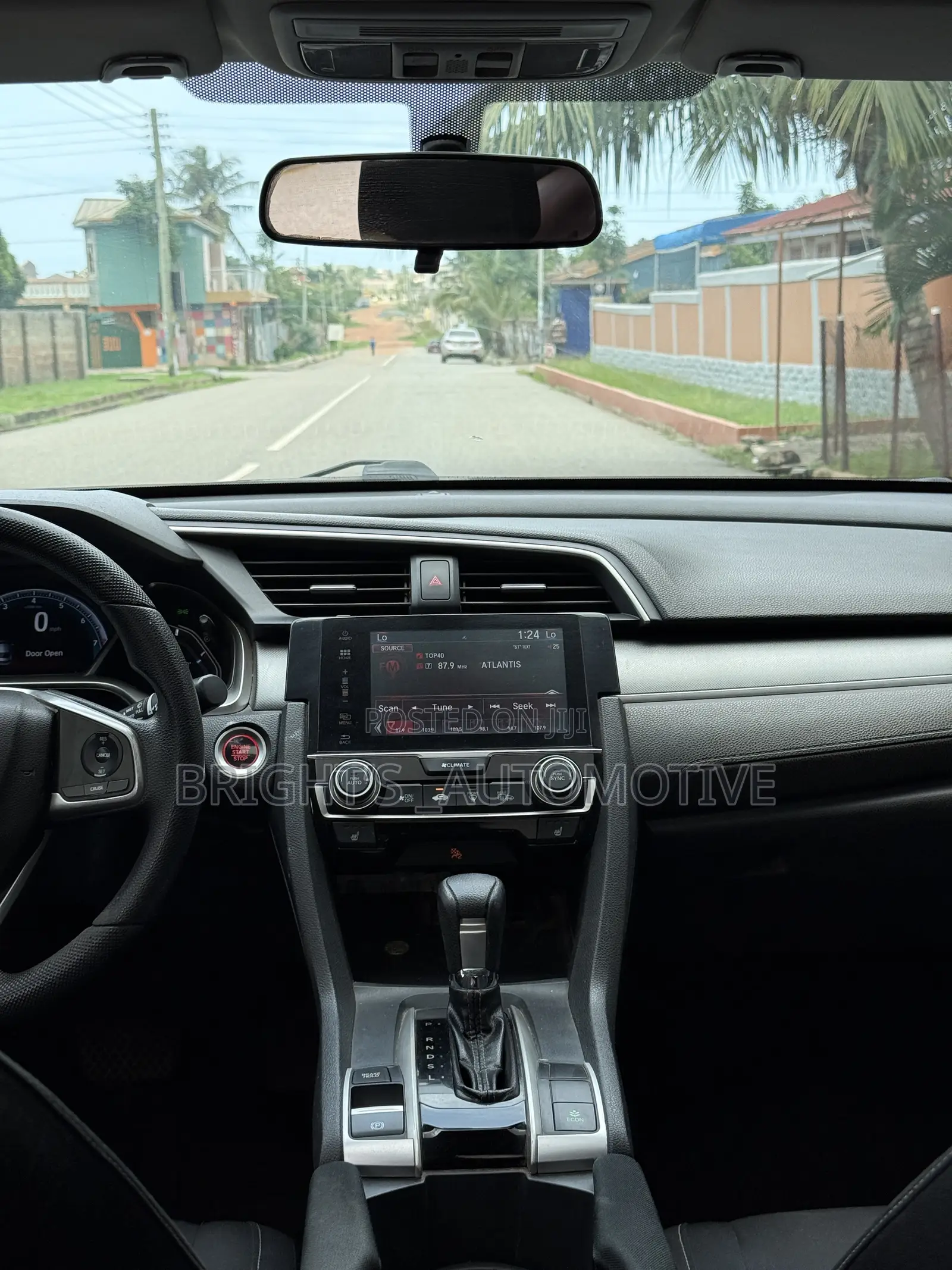 Honda Civic EX Sedan 2018 Black