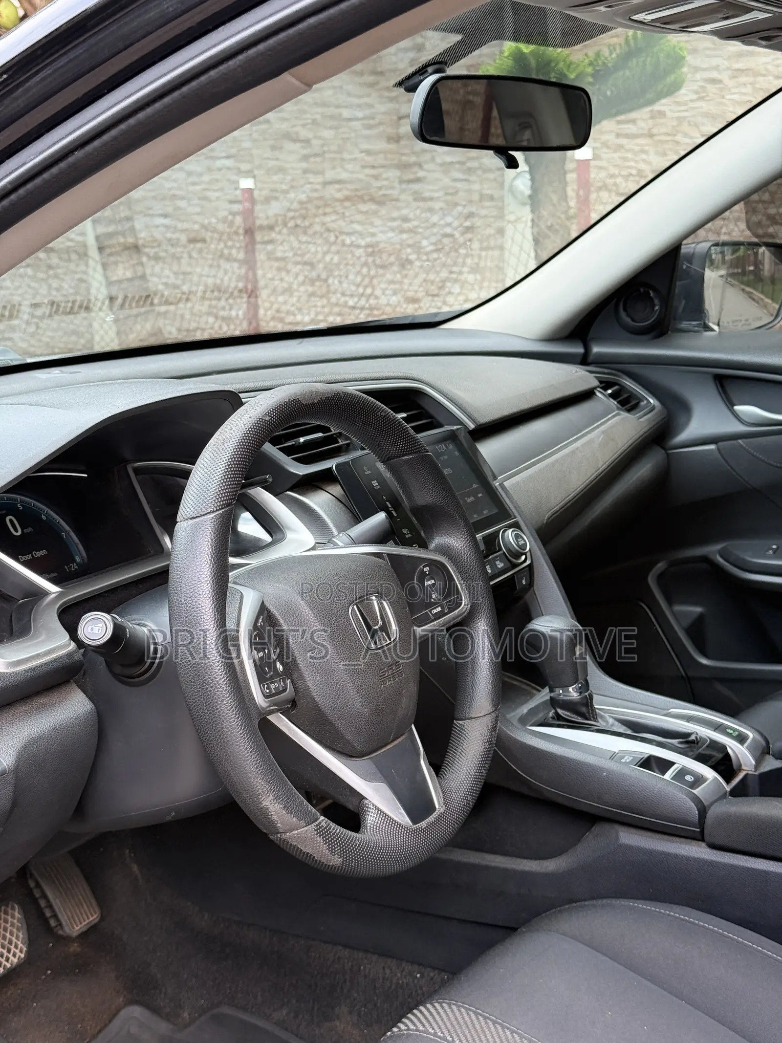 Honda Civic EX Sedan 2018 Black