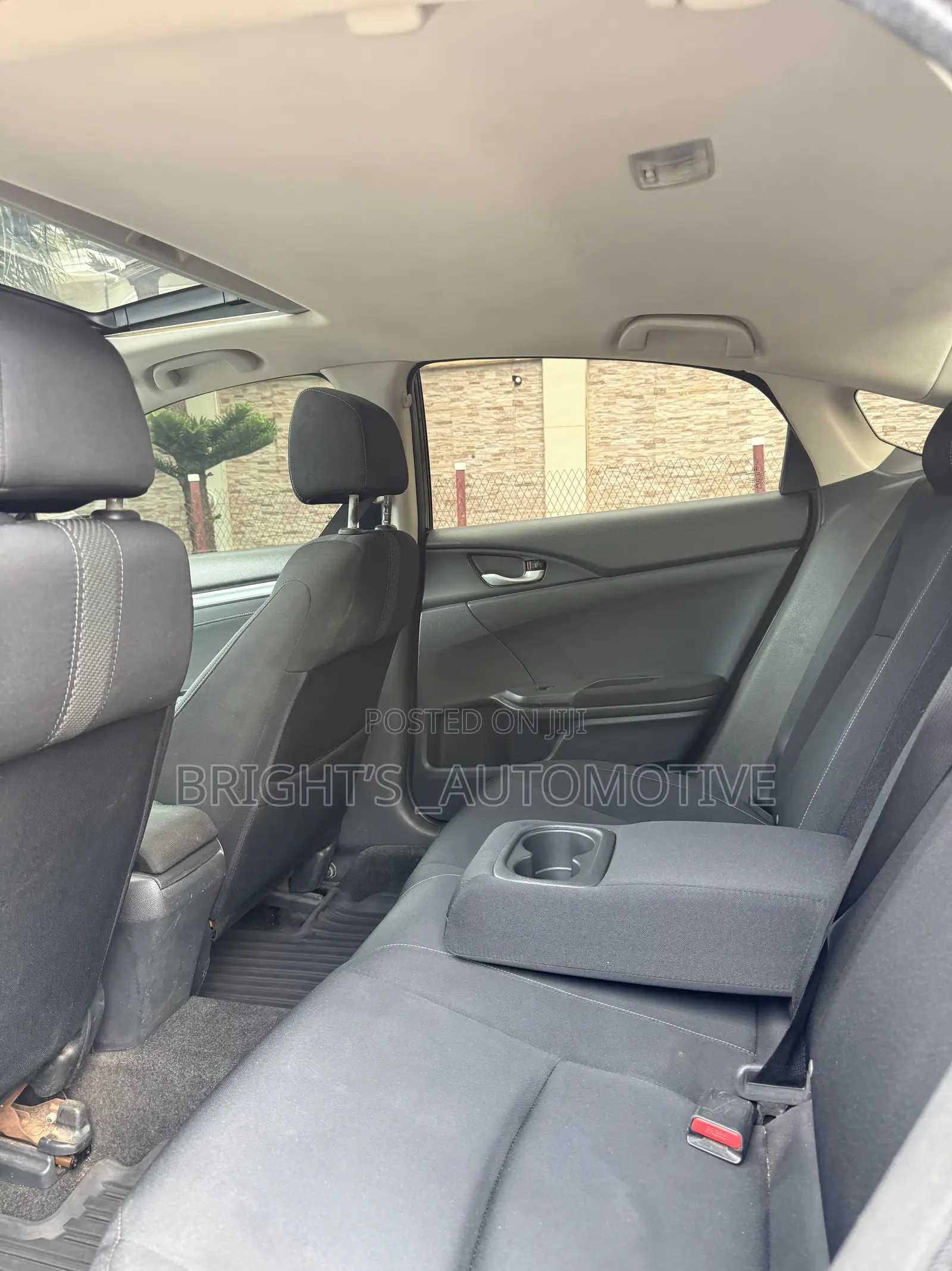 Honda Civic EX Sedan 2018 Black