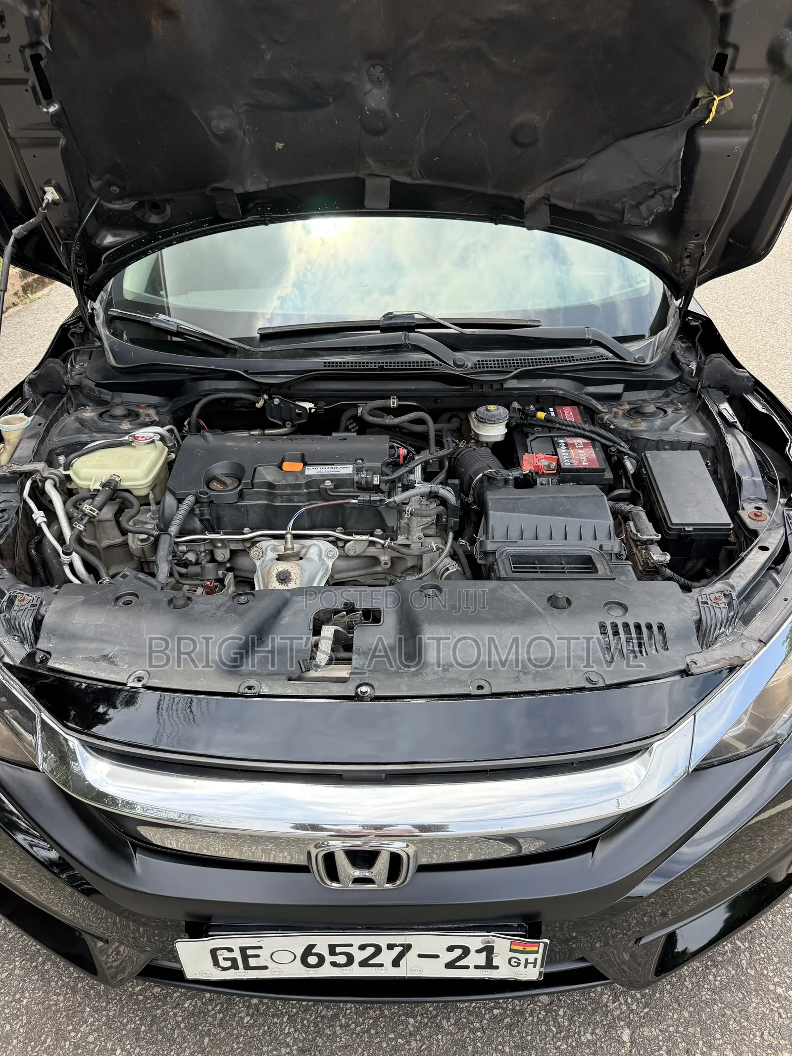 Honda Civic EX Sedan 2018 Black
