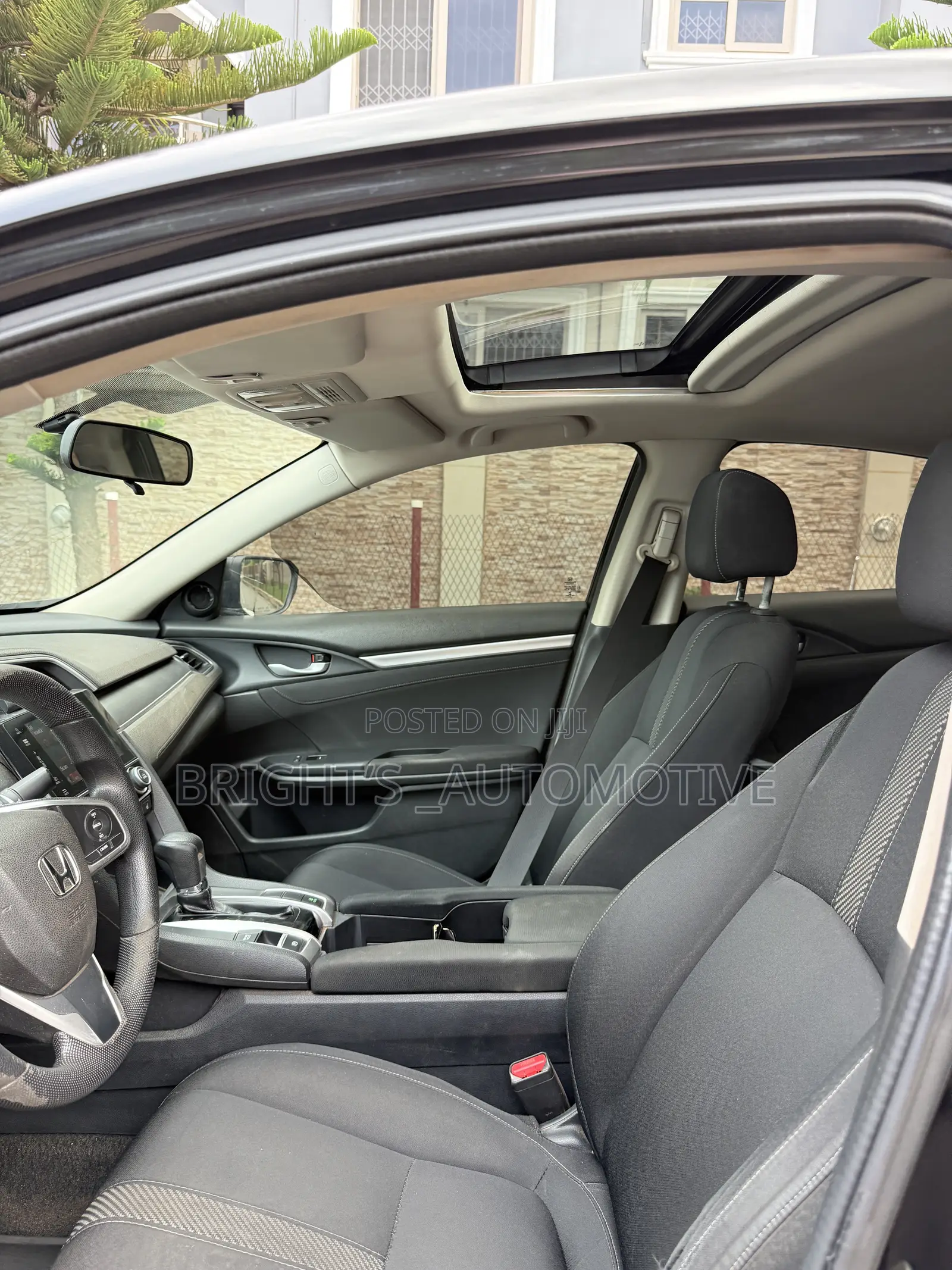 Honda Civic EX Sedan 2018 Black