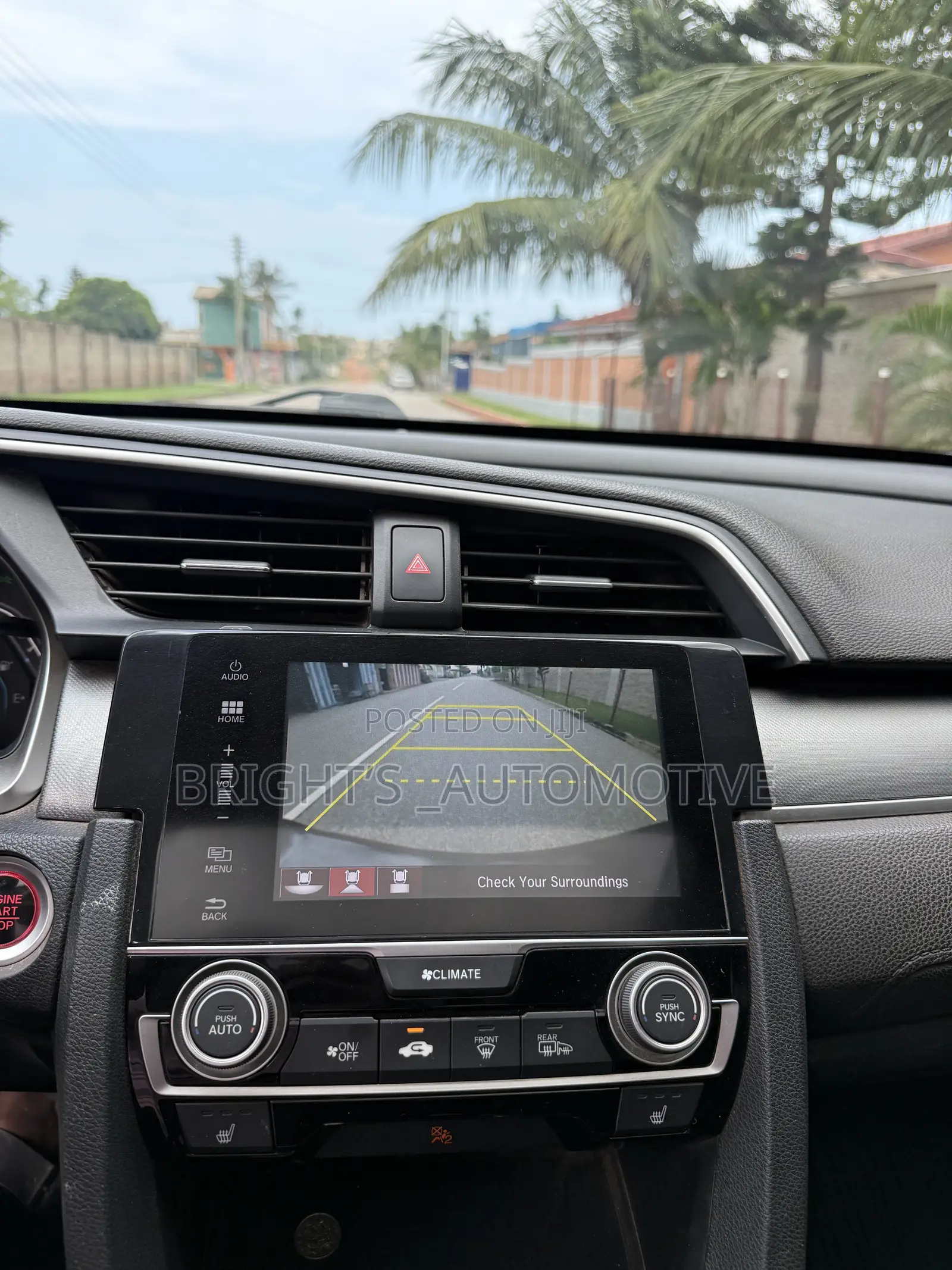 Honda Civic EX Sedan 2018 Black
