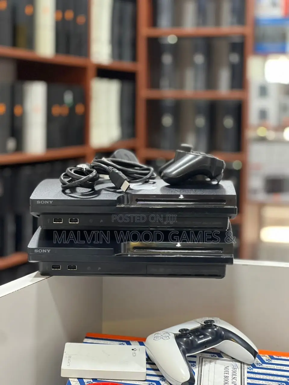 Ps3 Slim With 10 Games