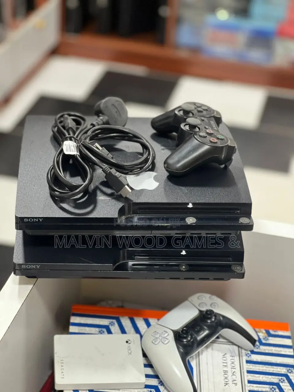Ps3 Slim With 10 Games