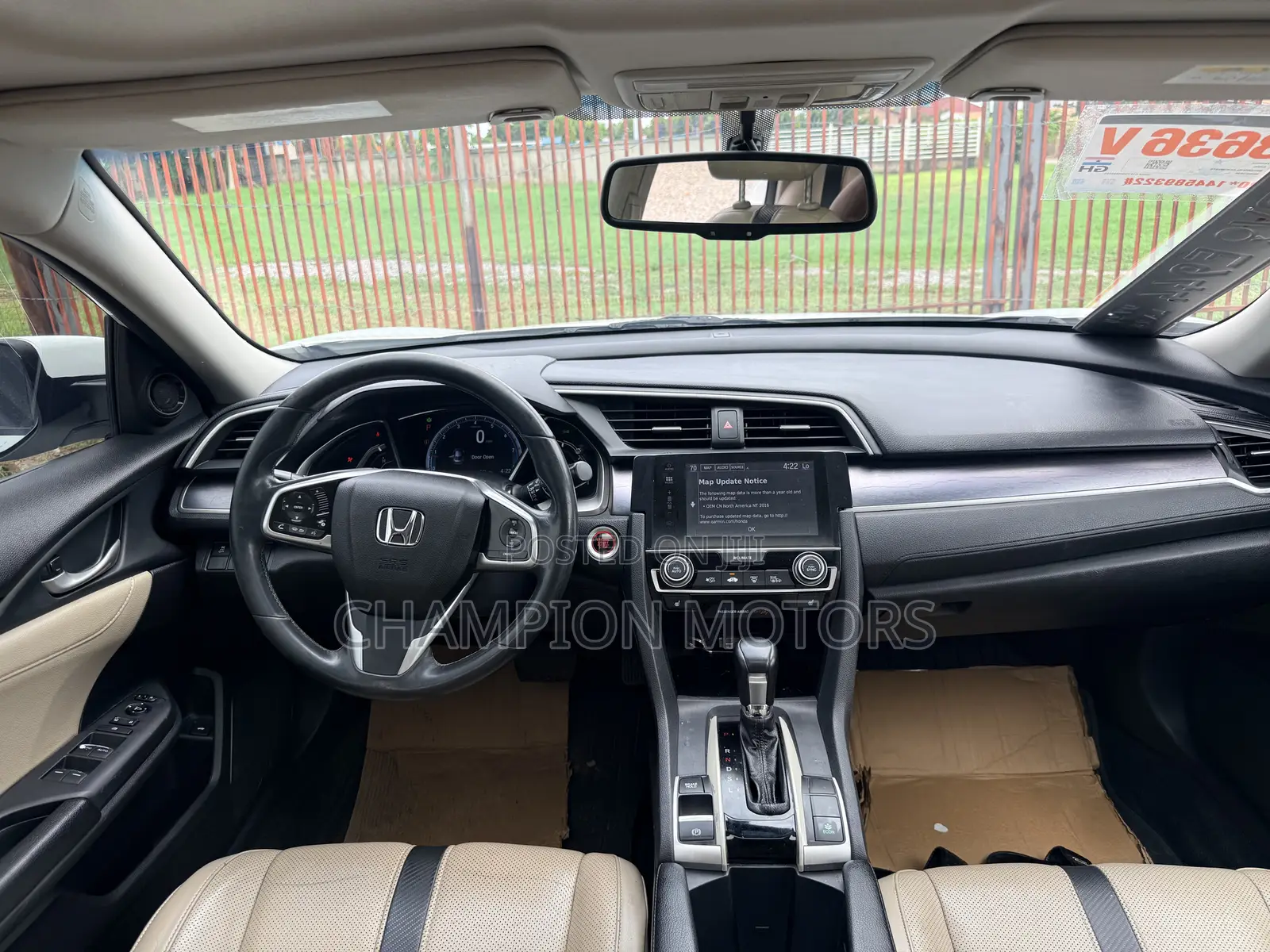 Honda Civic EX-L 4dr Sedan (1.5L 4cyl) 2017 White