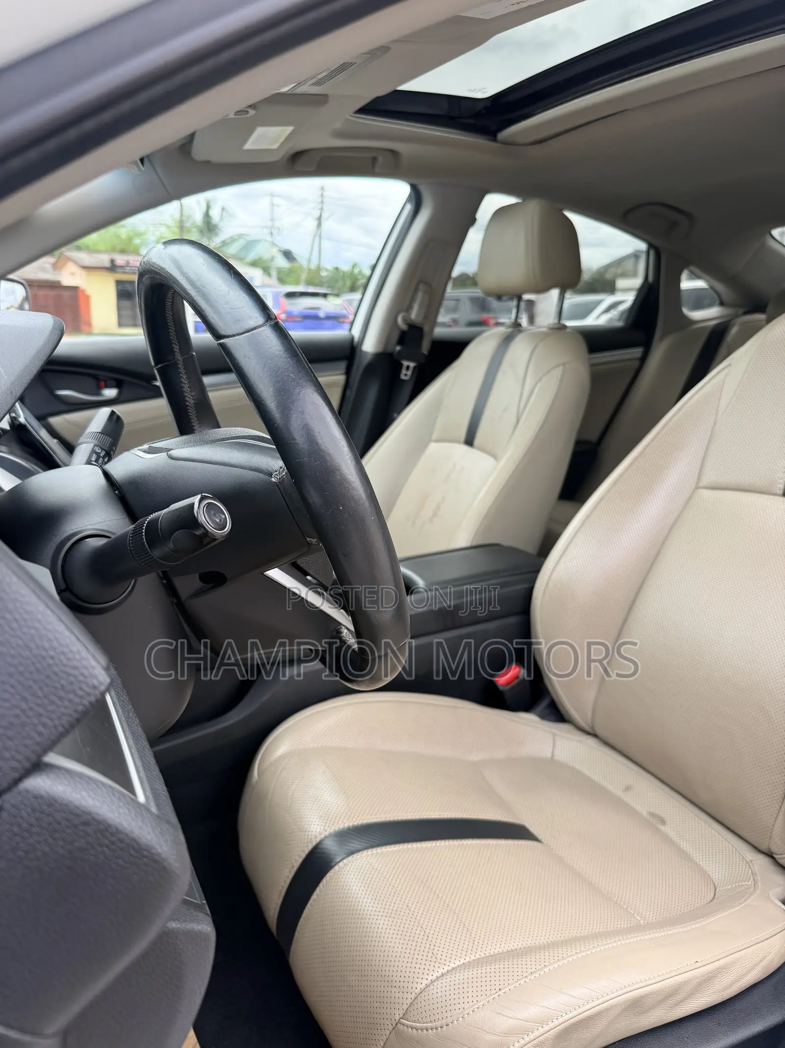 Honda Civic EX-L 4dr Sedan (1.5L 4cyl) 2017 White