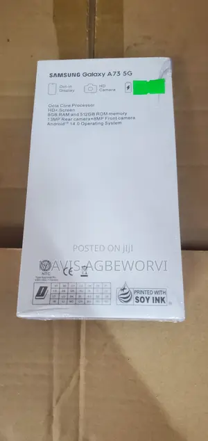 New Samsung Galaxy A73 5G 256 GB Black