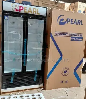 Pearl PVC-730-2b Side-by-Side Display Refrigerator – 610 Litres