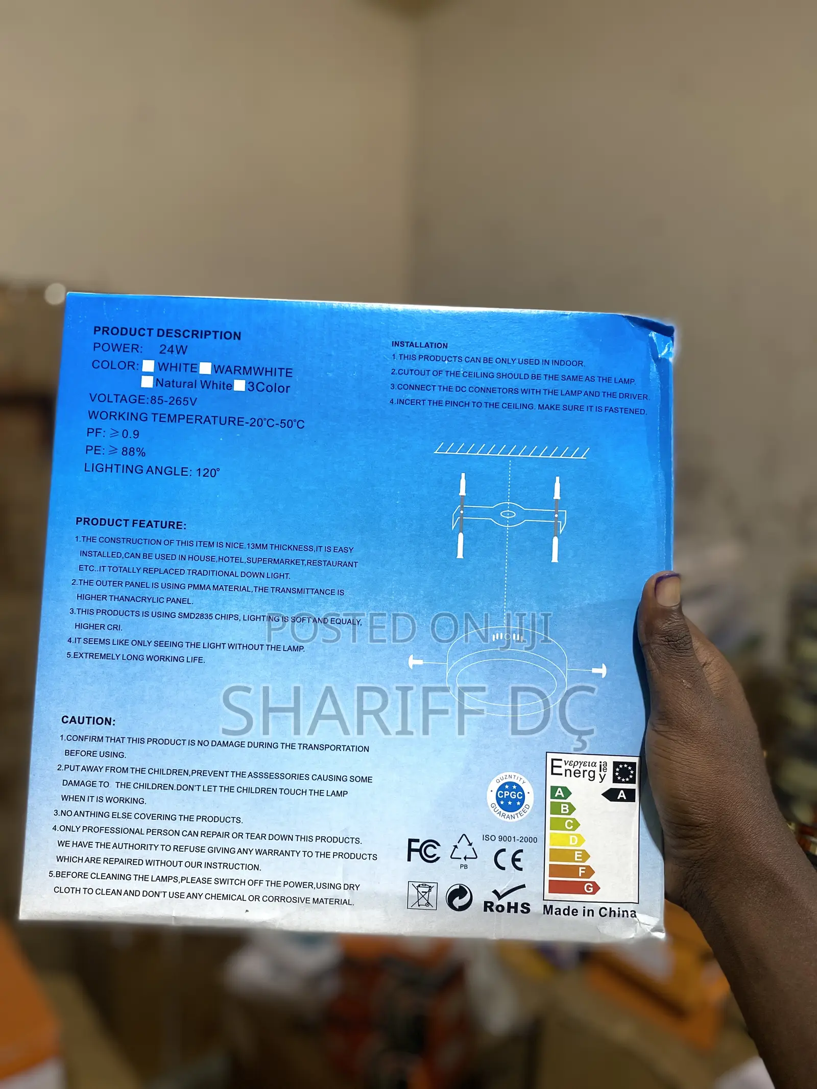 Panel Lights/Ceiling Lights 24w