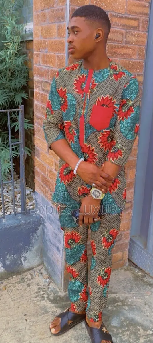 Distinctive Ankara Kaftan