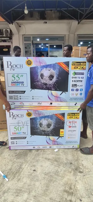Well.Designed Roch 55 Inches Smart Android Tv Uhd for Sale