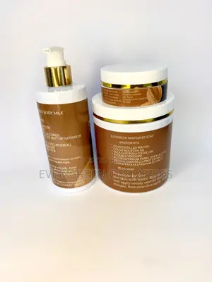 Evergreen Whitening Soap and Body Lotion
