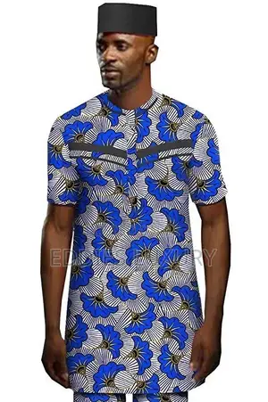 Exclusive African Print Kaftan for Men