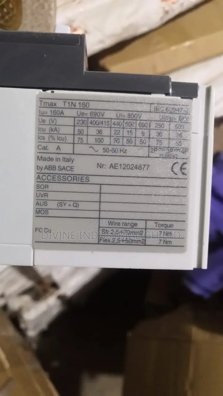 160a Breaker 3pole