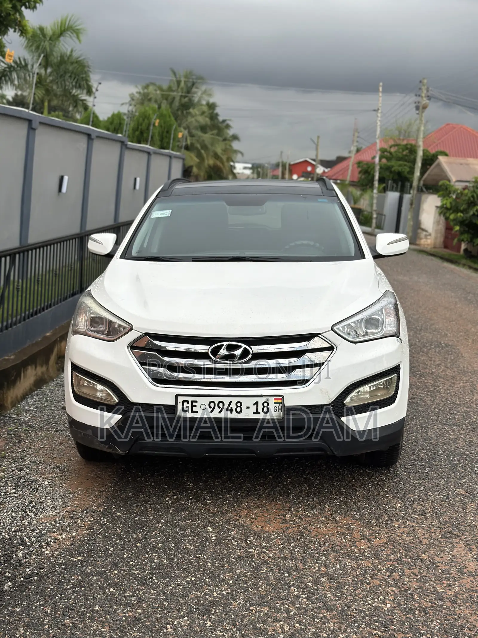 Hyundai Santa Fe Limited 4dr SUV (3.3L 6cyl 6A) 2014 White