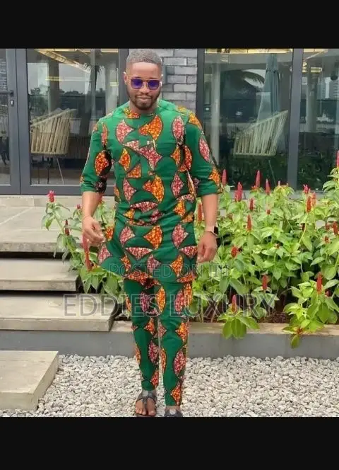 Uncommon African Print Men’S Kaftan