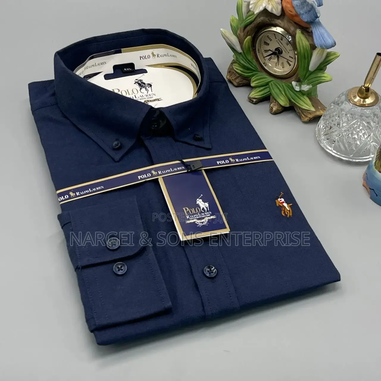 Polo Long-Sleeved Shirt in Colors