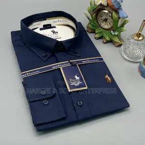 Polo Long-Sleeved Shirt in Colors