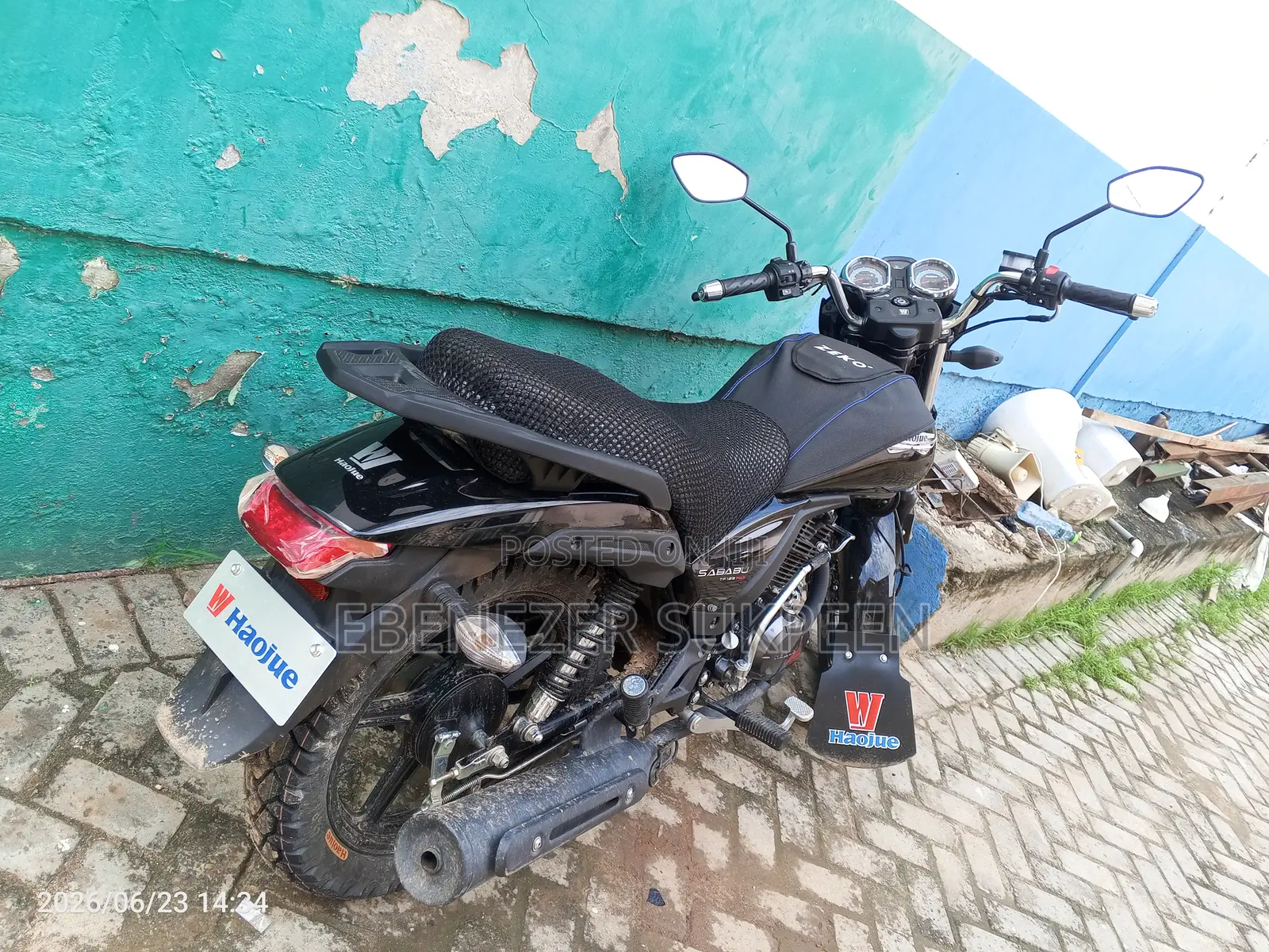 New Haojue TF125 2025 Black