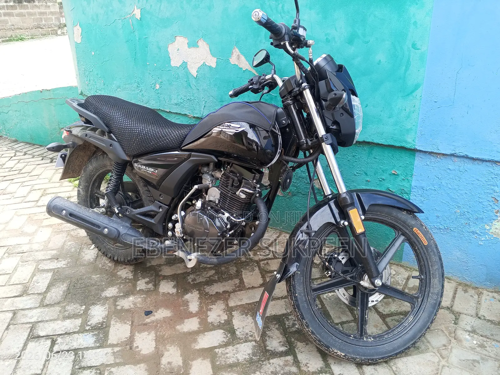 New Haojue TF125 2025 Black