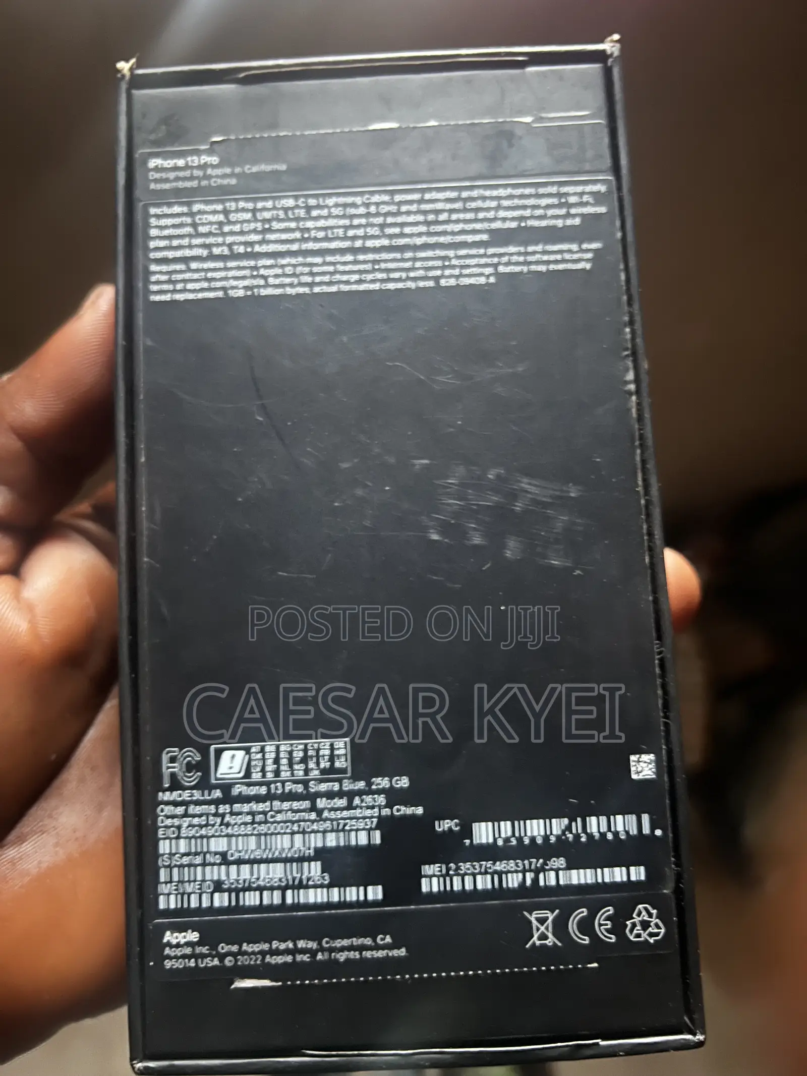 New Apple iPhone 13 Pro Max 256 GB Blue