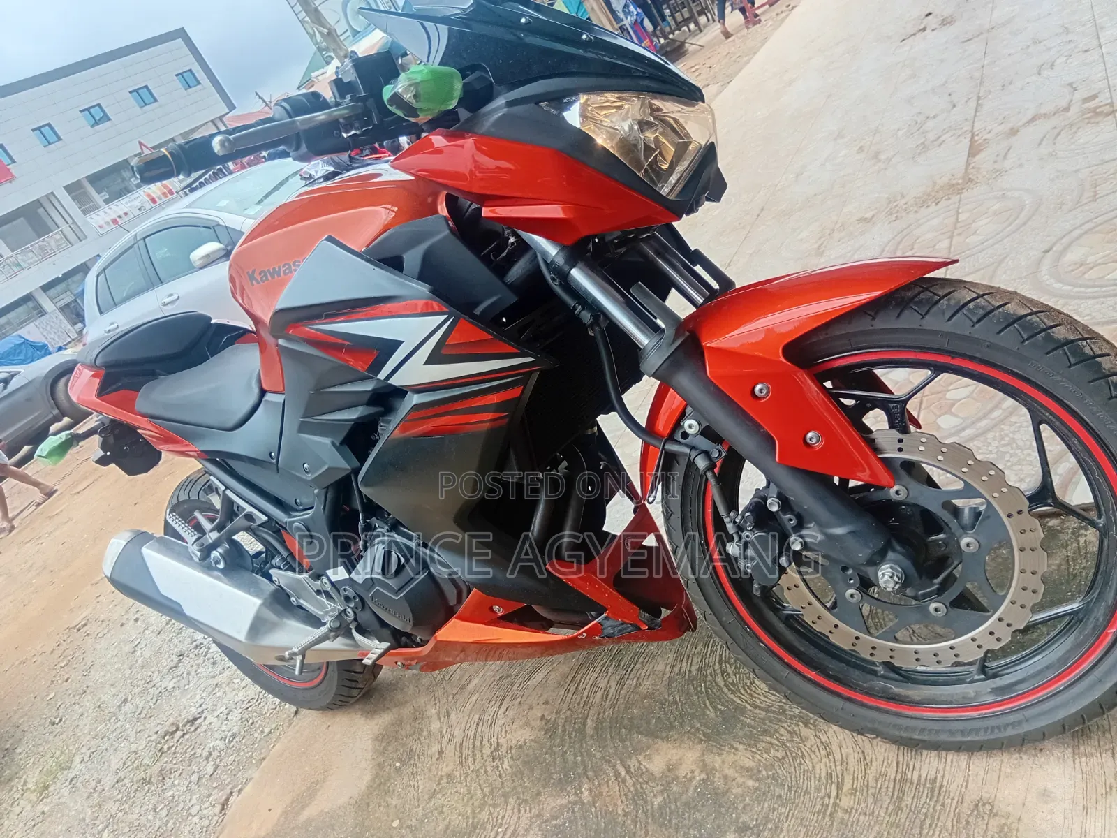 Kawasaki Bike 2014 Orange
