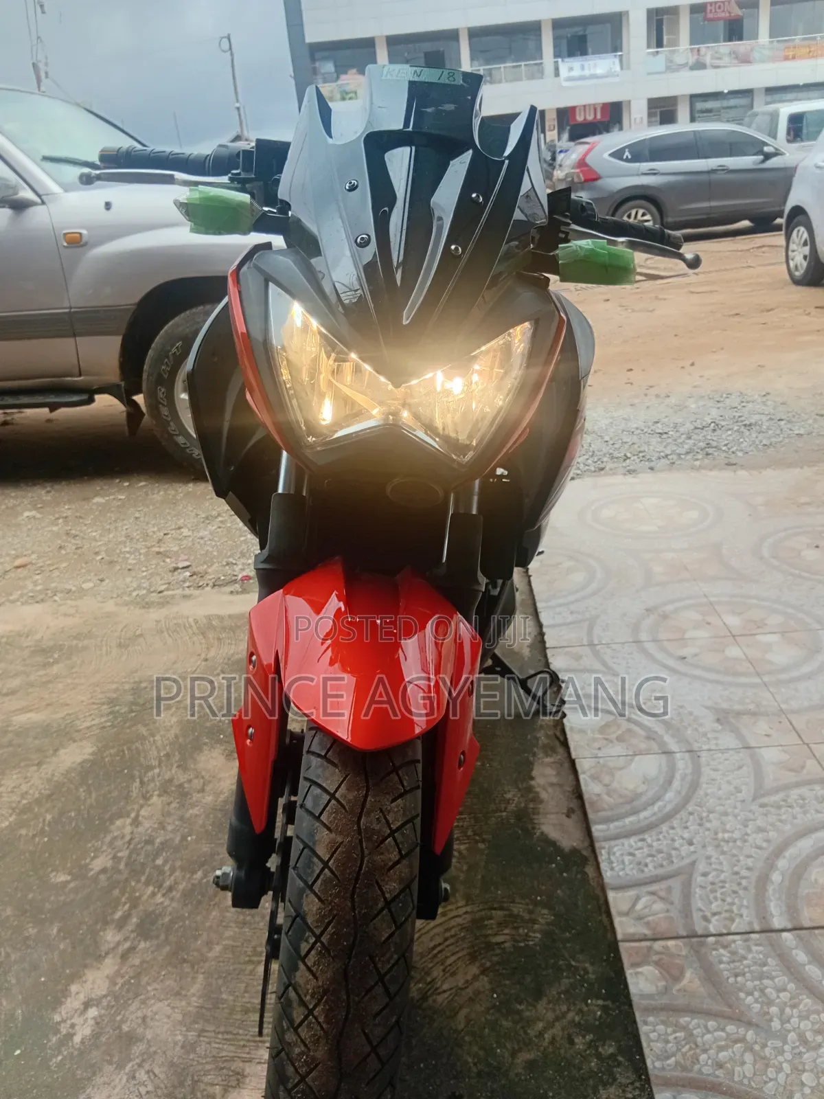 Kawasaki Bike 2014 Orange