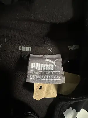 Original Puma Black Zip-Up Hoodie