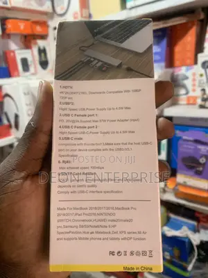 Type C to HDTV 8 in 1
