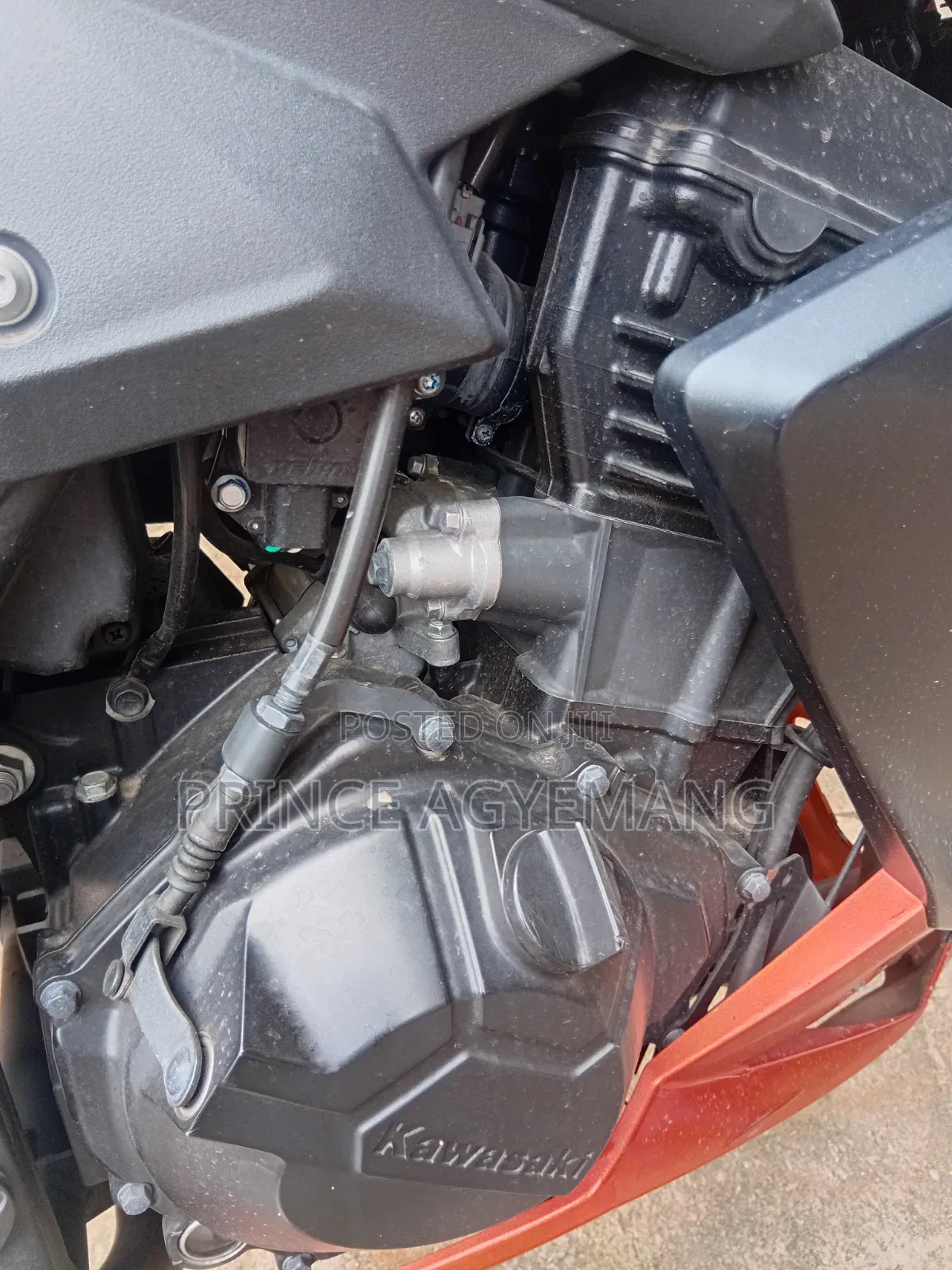 Kawasaki Bike 2014 Orange