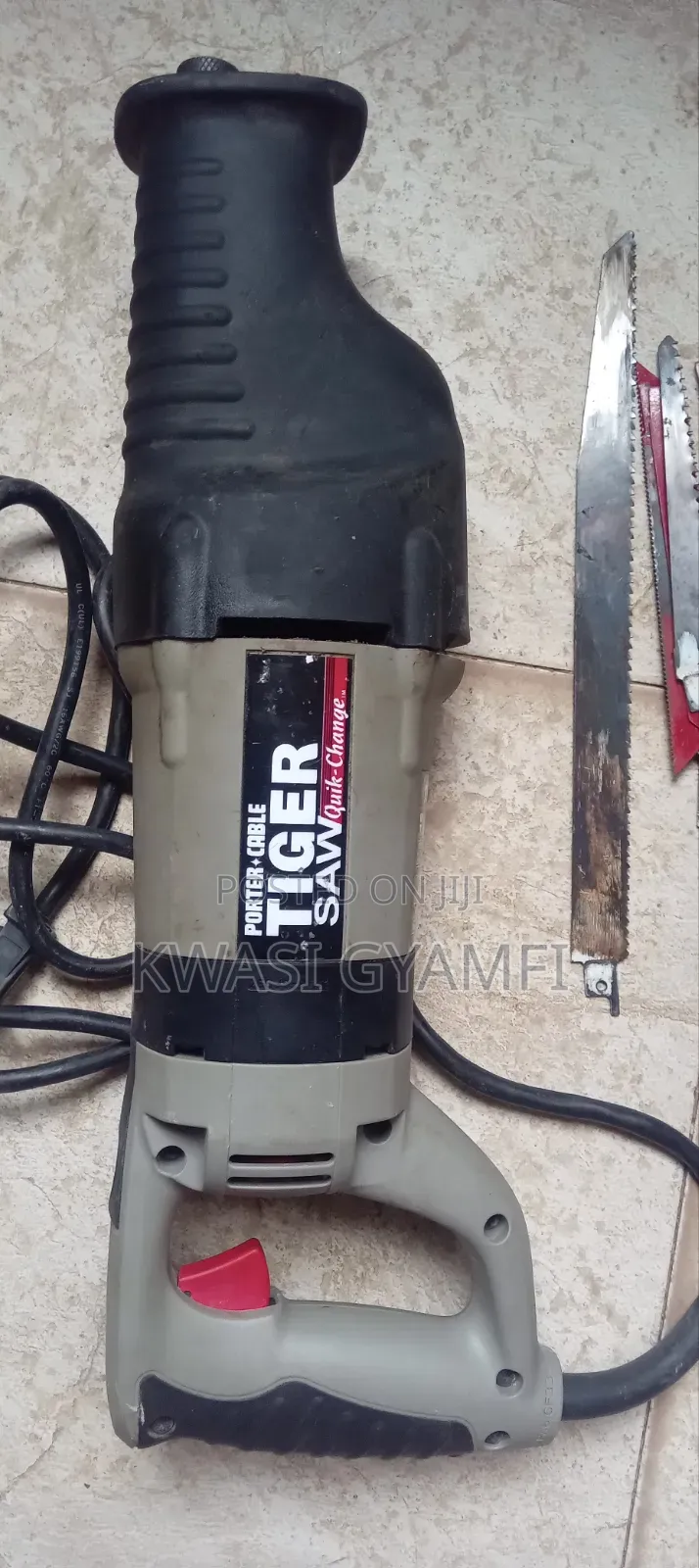 Power Cable Tiger Saw