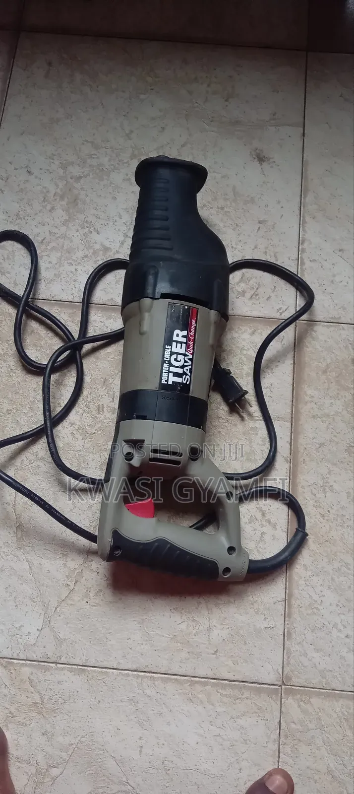 Power Cable Tiger Saw