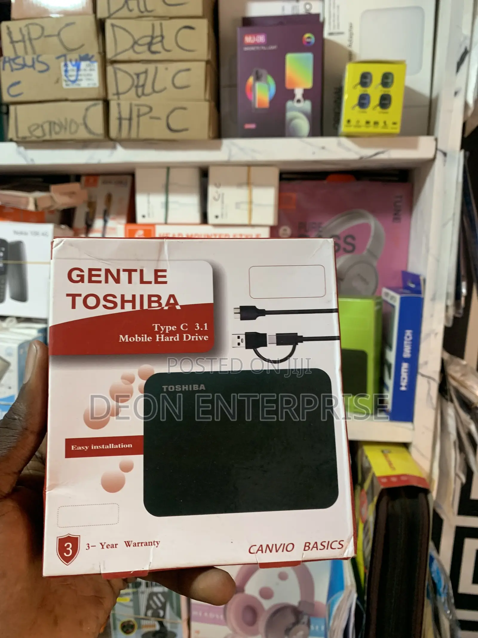 Type C 3.1 Mobile Hard Drive Case