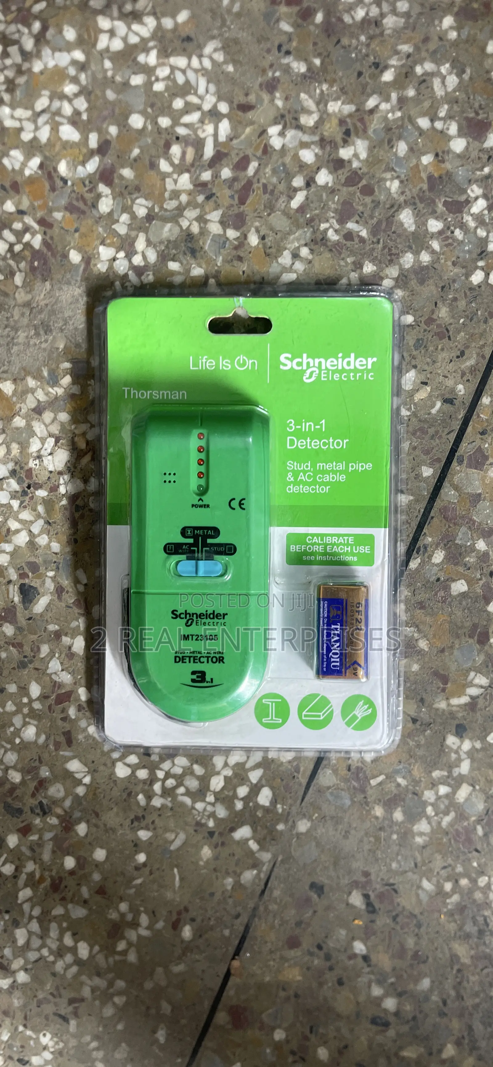 Schneider 3 In 1 Detector Stud,Pipe,Metal Ac Cable