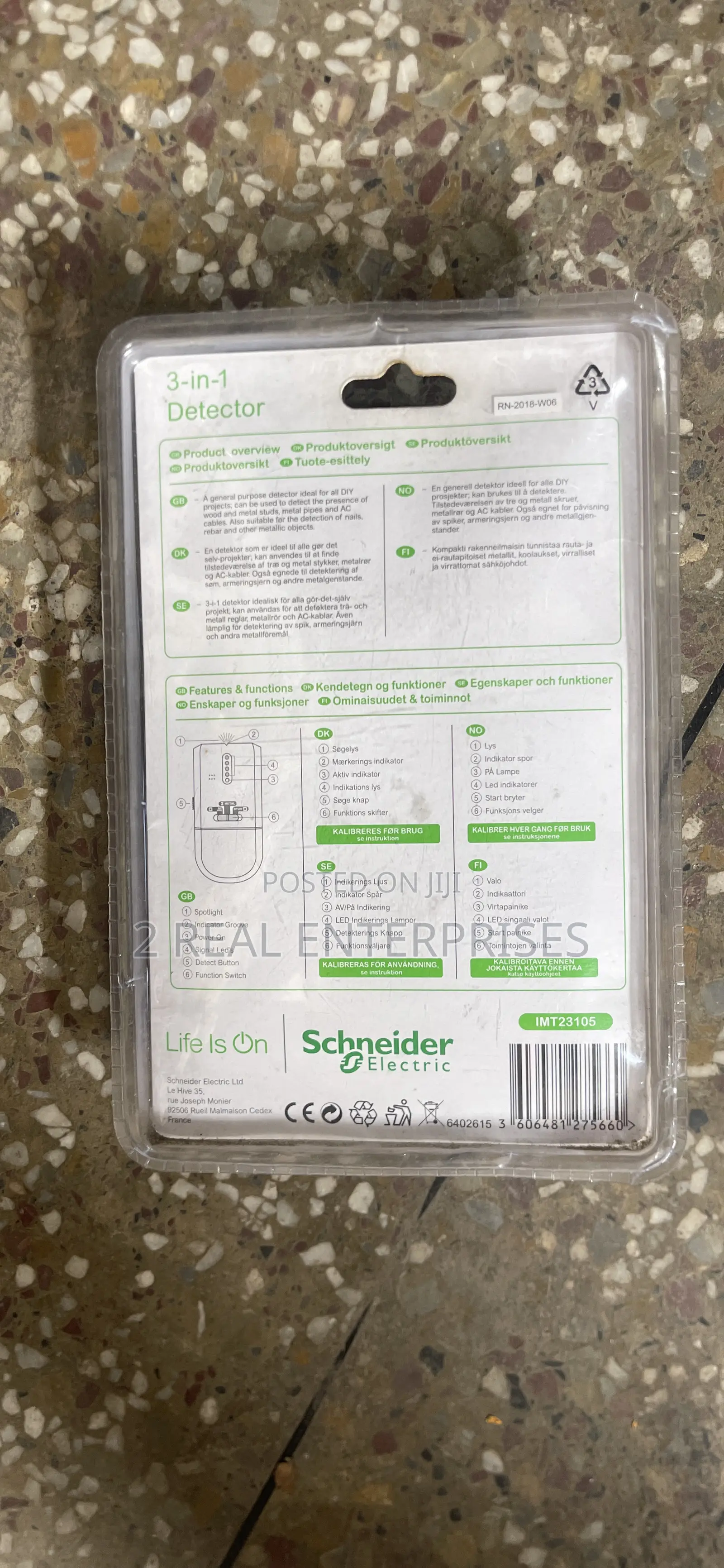 Schneider 3 In 1 Detector Stud,Pipe,Metal Ac Cable