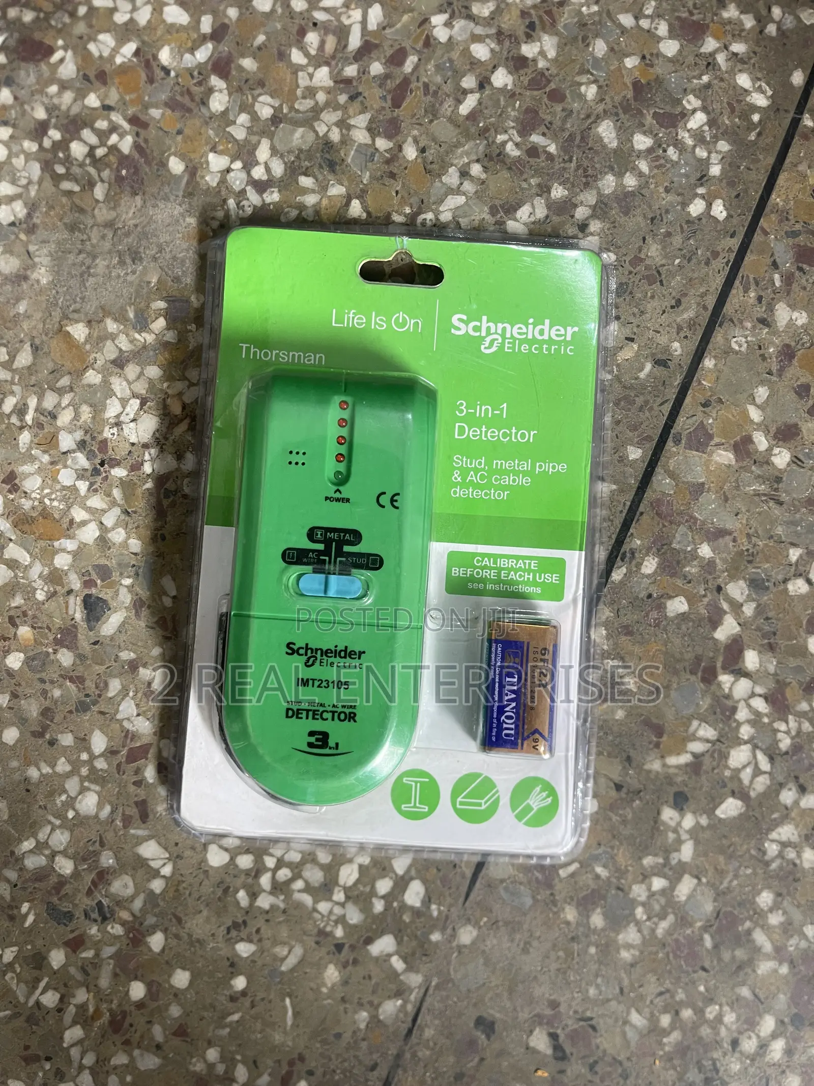 Schneider 3 In 1 Detector Stud,Pipe,Metal Ac Cable