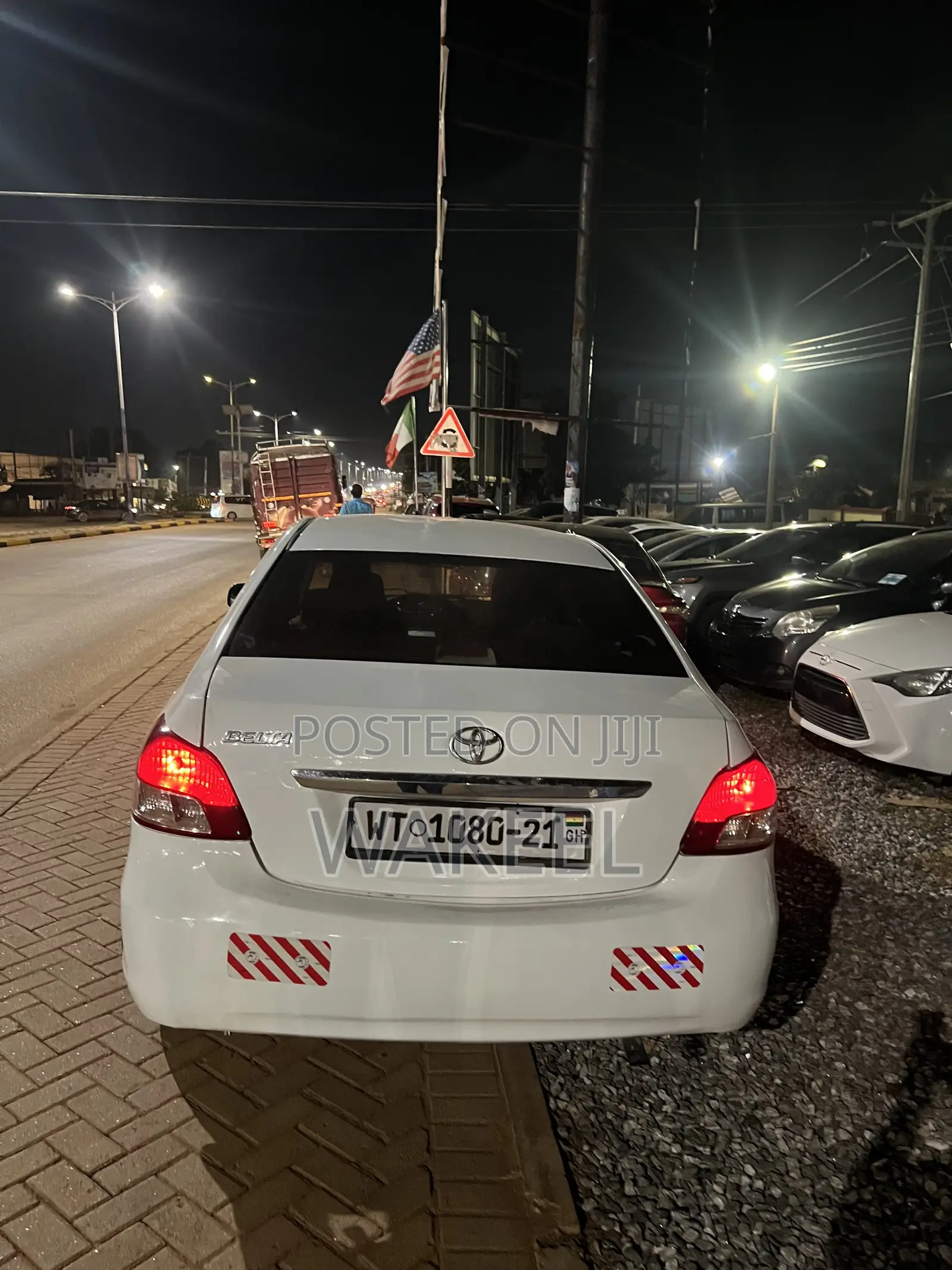 Toyota Belta 2010 White