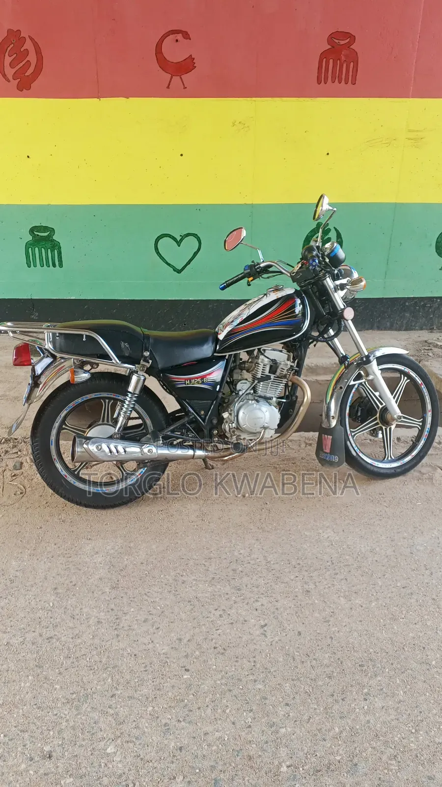 Haojue HJ125-8K 2023 Black